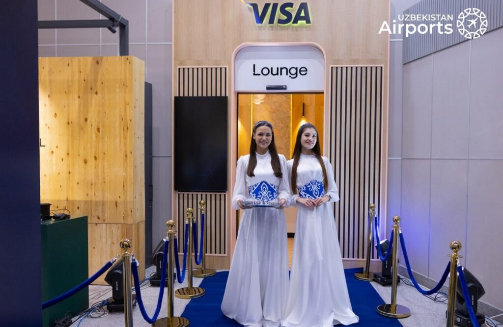 в аэропорту Ташкента (TAS) открылся бизнес-зал Visa Lounge