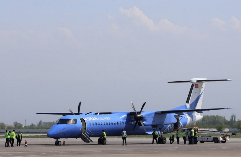 Delivery of fourth Q400 turboprop to Kyrgyzstan pushed to 2026
