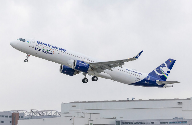 Uzbekistan’s Qanot Sharq becomes first A321XLR operator in Central Asia and the CIS