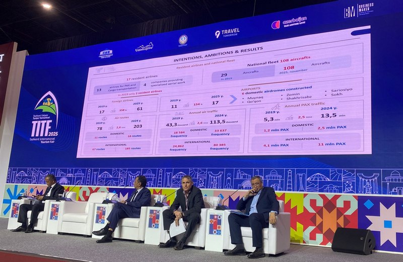 Uzaero 2025 conference in Tashkent (Uzbekistan)