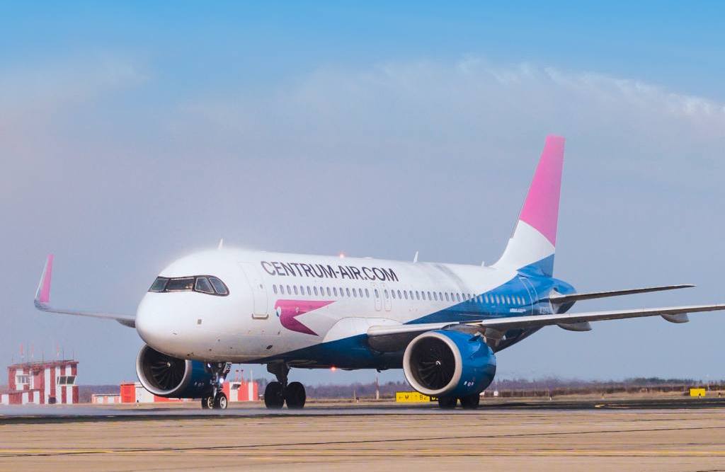 Centrum Air A320 aircraft (Uzbekistan)