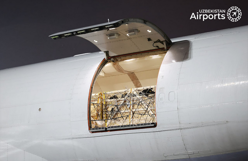 Uzbekistan’s airports increase cargo volume by 14% in Q1