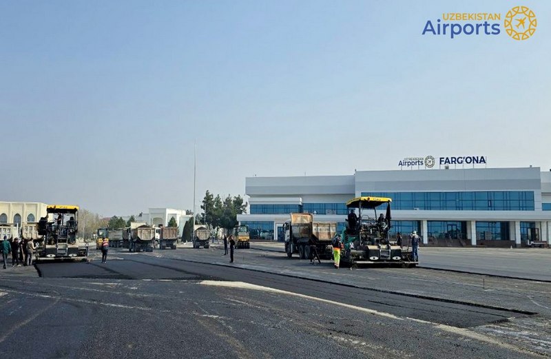 More aircraft parking stands to be added at Fergana Airport