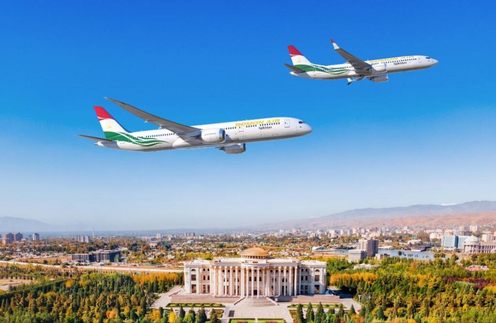 Tajikistan’s Somon Air commits to up to 14 Boeing aircraft, including first-ever widebodies