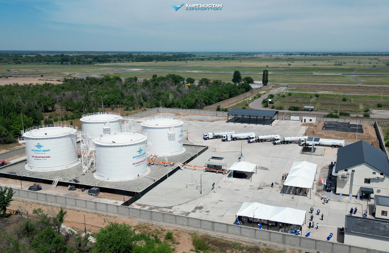 Kyrgyz jet fuel operator commissions new refueling complex at Bishkek airport
