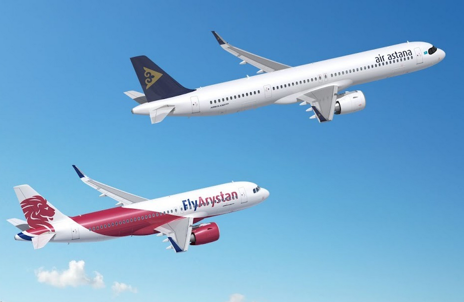 Air Astana finalizes order for 25 Airbus A320neo family aircraft