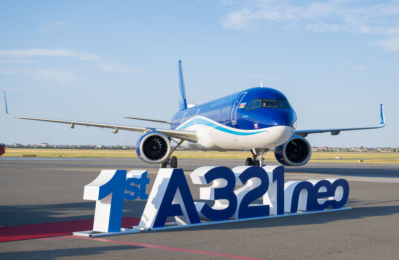 Azerbaijan Airlines receives first A321neo