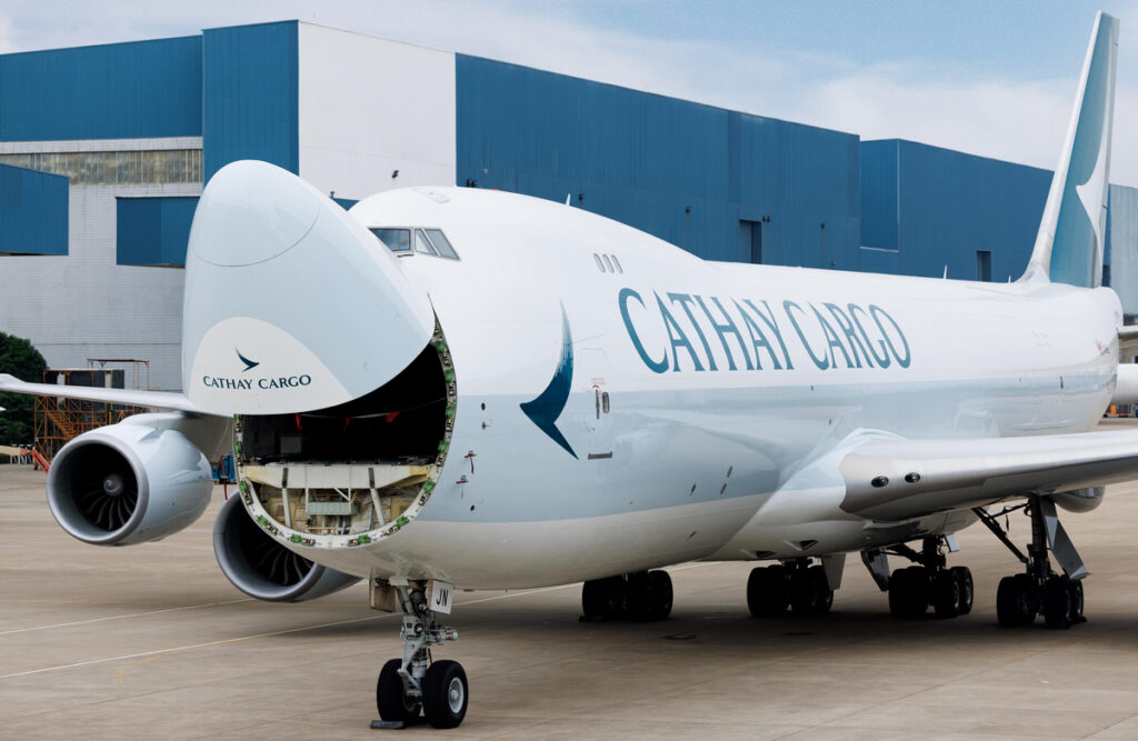 Cathay Cargo's Boeing 747F freighter