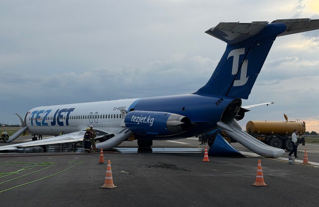 TezJet fleet grounded following MD-83 incident in Bishkek