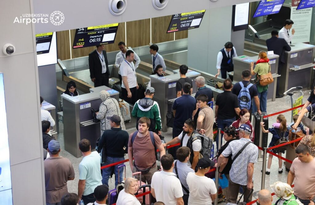 Uzbekistan airports post 15.5% passenger growth in H1 2026