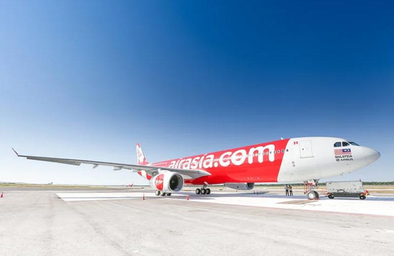 AirAsia X's Airbus A330 aircraft