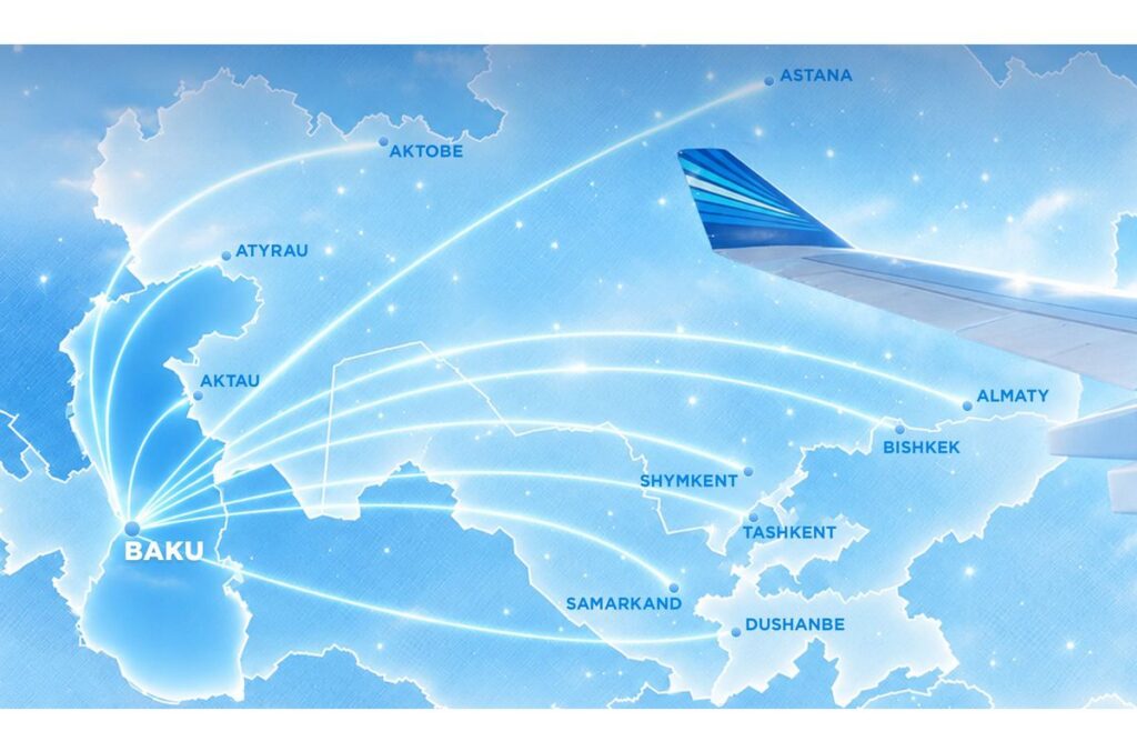 Azerbaijan Airlines’ Central Asia passenger traffic climbs 35%