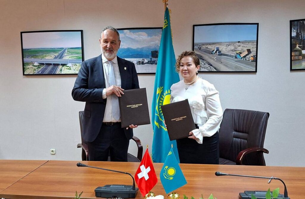 Kazakhstan and Switzerland establish legal framework to launch direct flights
