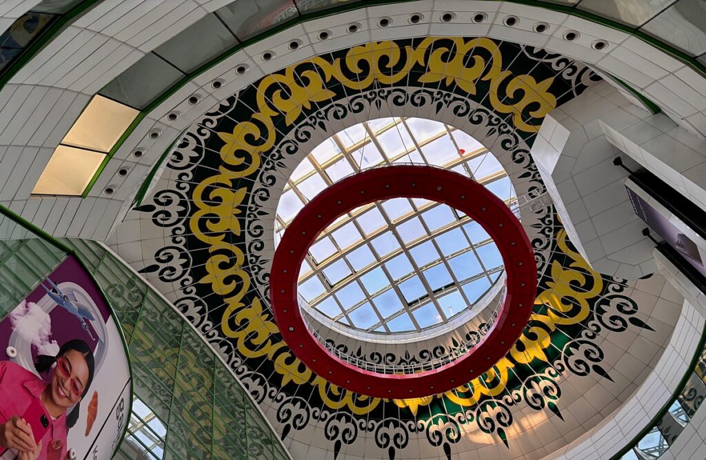Astana airport interior